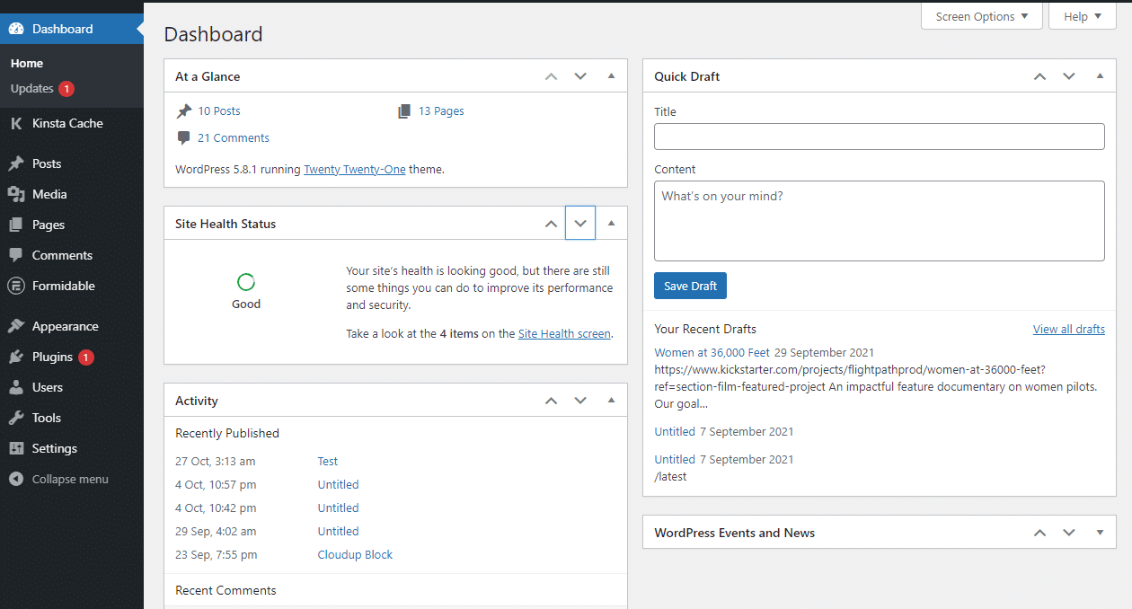 installing WooCommerce