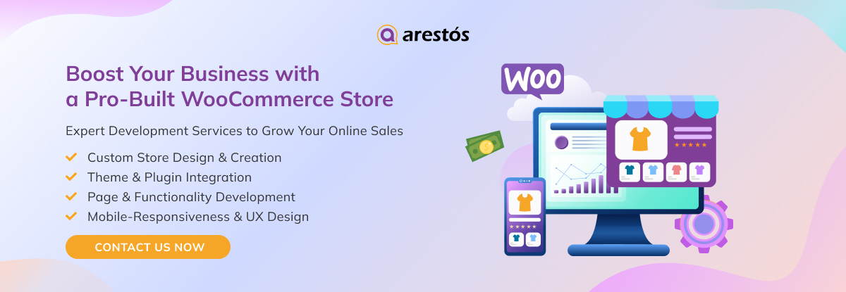 Arestós WooCommerce Development services