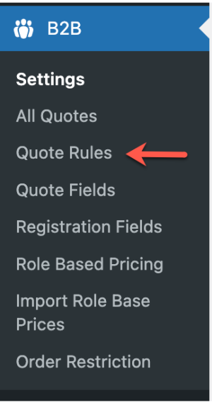 B2B role 