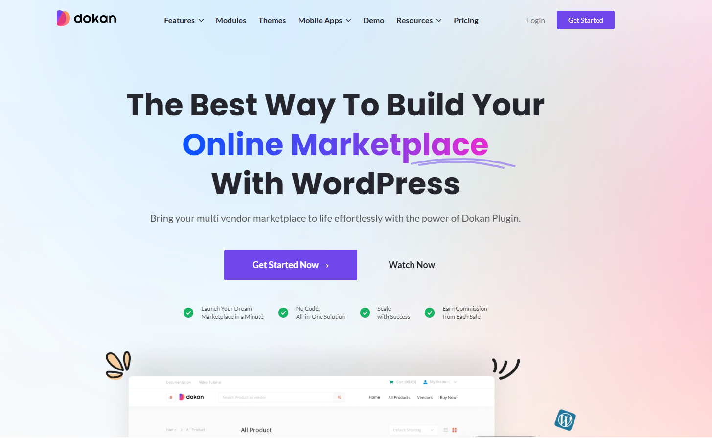 Dokan Multivendor Marketplace