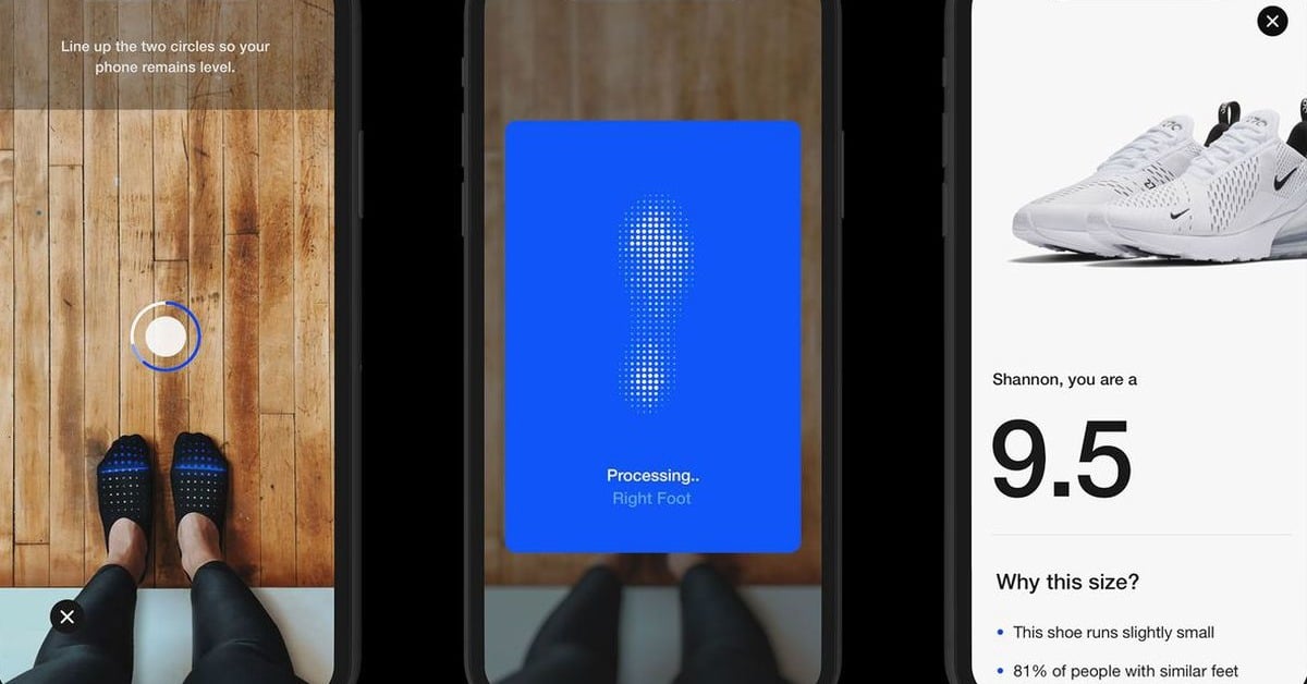Nike Fit – Finding the Perfect Fit with AR 