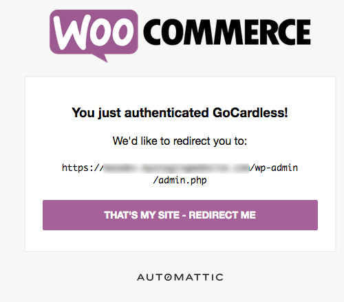 GoCardless for WooCommerce 