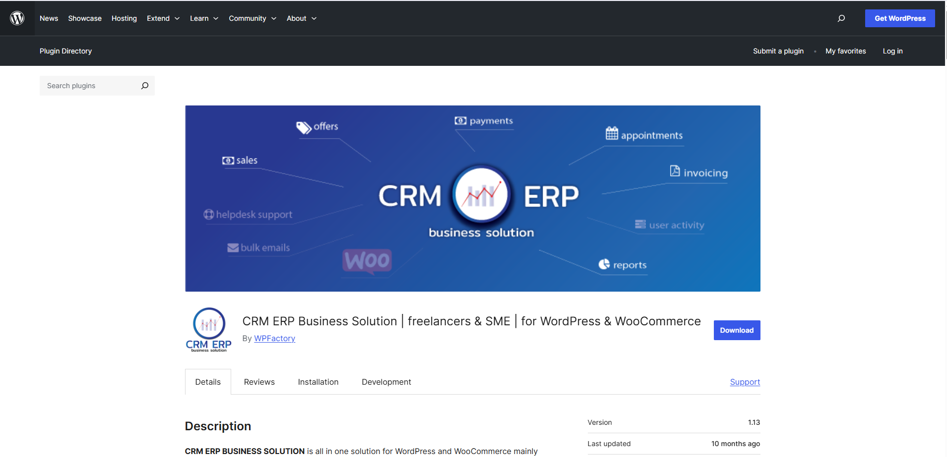 CRM ERP Business Solution 
