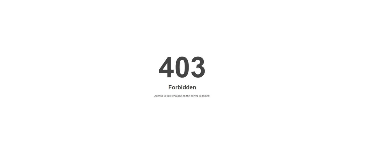 403 error disable directory browsing in WordPress 