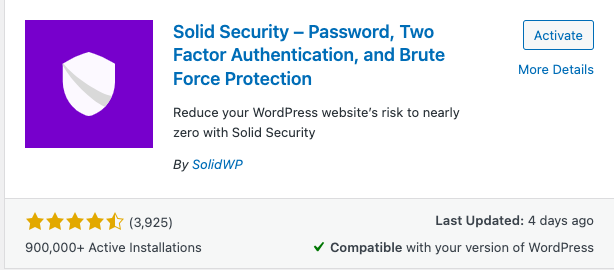 Solid security 
