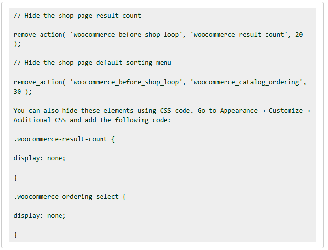 woocommerce shop page 