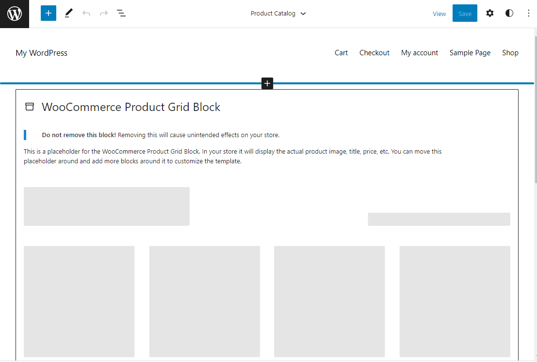 woocommerce shop page 