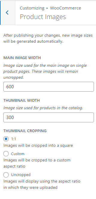 woocommerce shop page 