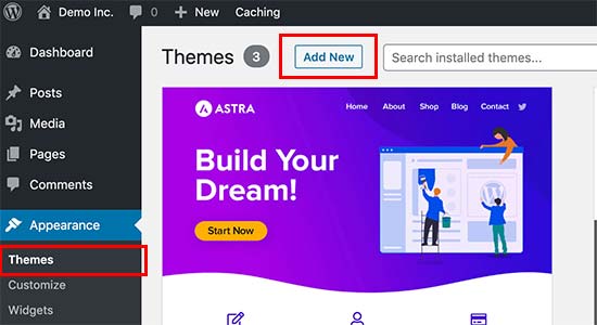 add new a WooCommerce theme