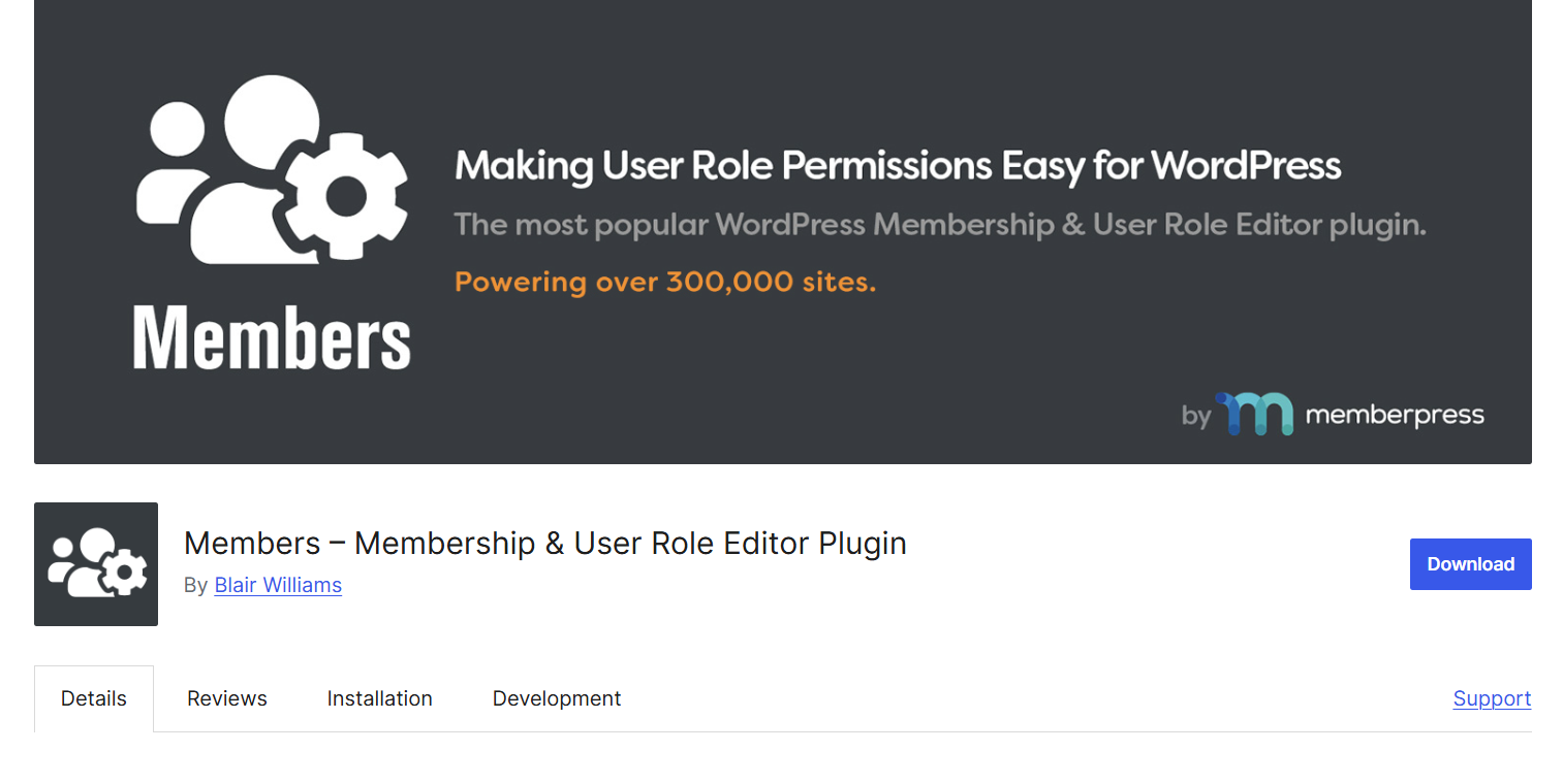 Members by MemberPress