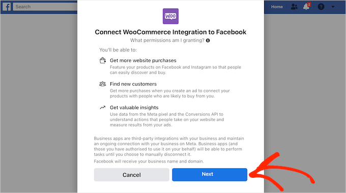 WooCommerce with Facebook