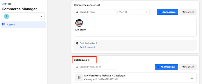 WooCommercw with Facebook 