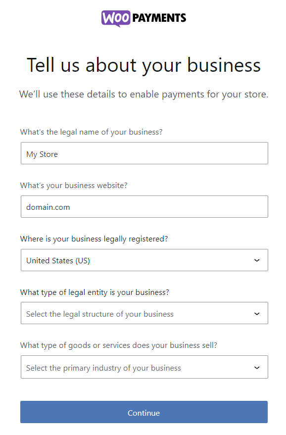 WordPress woocommerce woopayments 