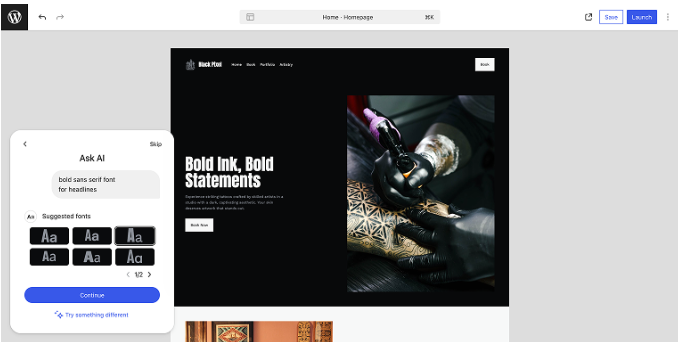WordPress AI Assistant