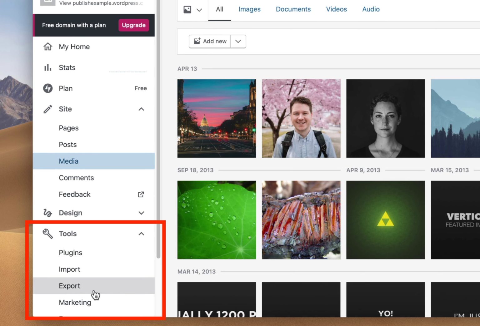 Migrate WordPress.com to Self-Hosted