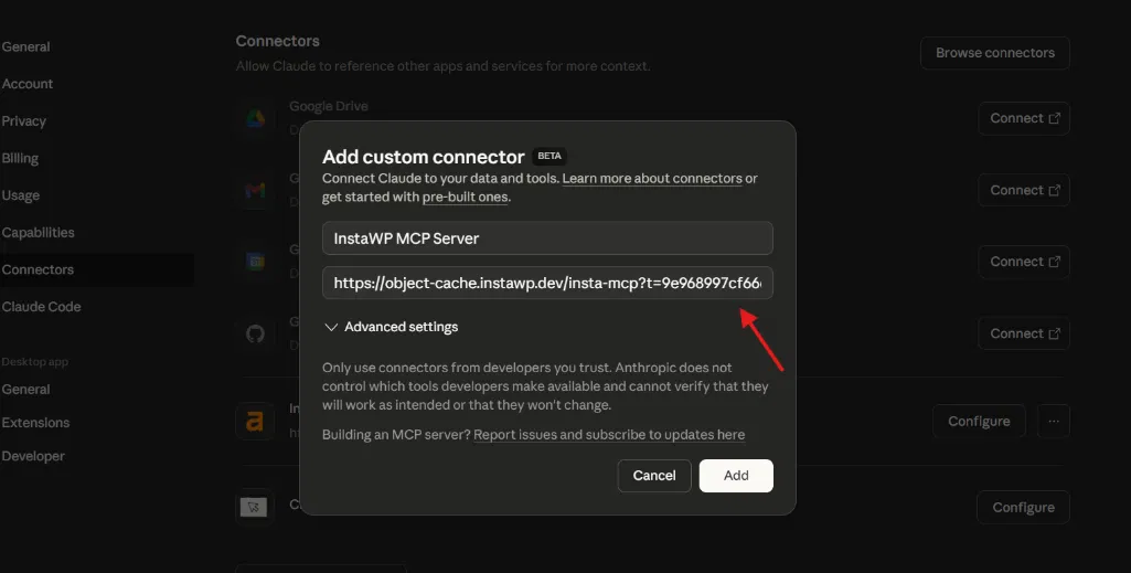 Claude Connector WordPress