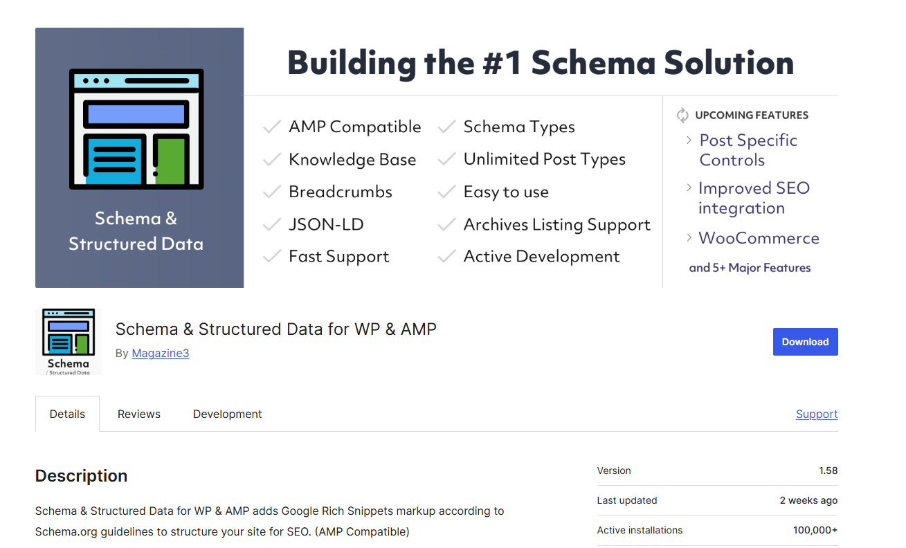 Schema & Structured Data for WP