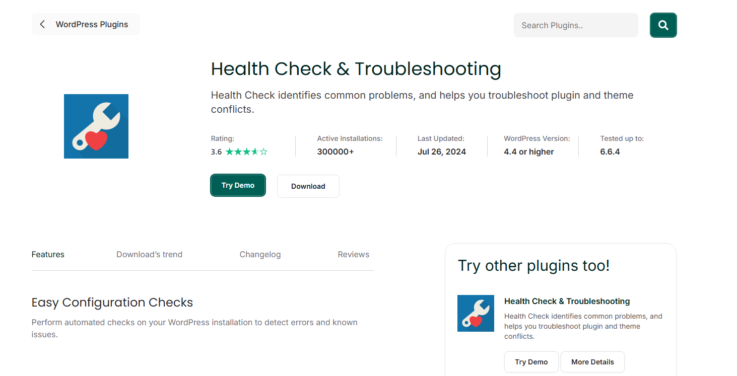 Health Check & Troubleshooting