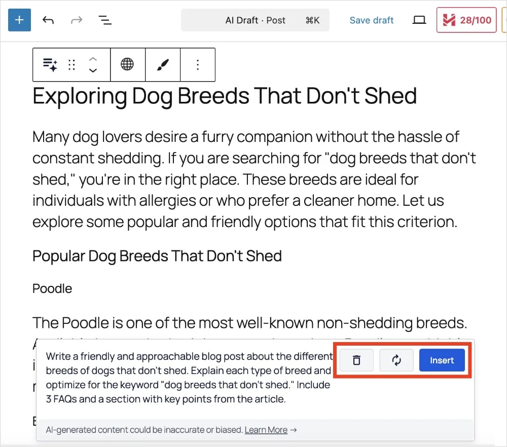 How to Use a WordPress AI Plugin