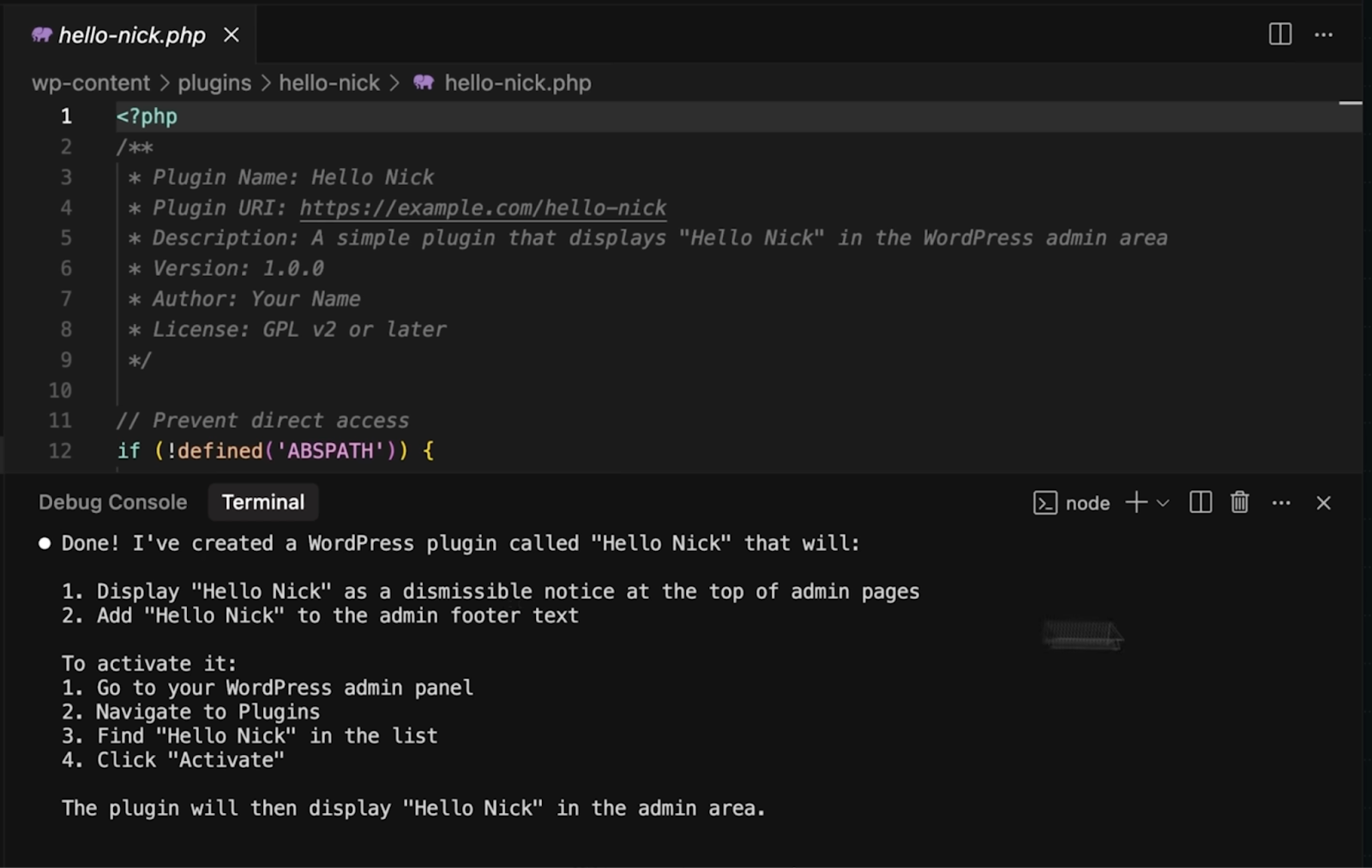Build WordPress Plugin With AI Claude Code