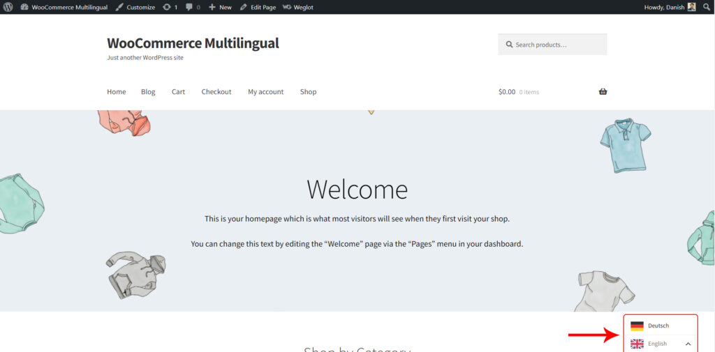 WooCommerce Multilingual Store