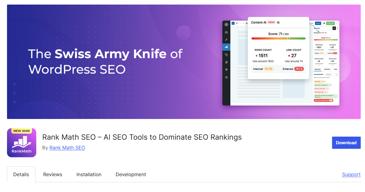 Rank Math SEO