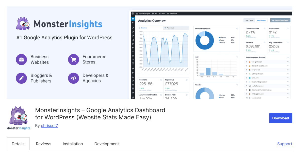 MonsterInsights