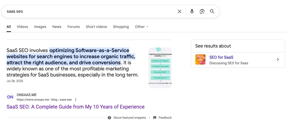 How to Get Featured Snippets