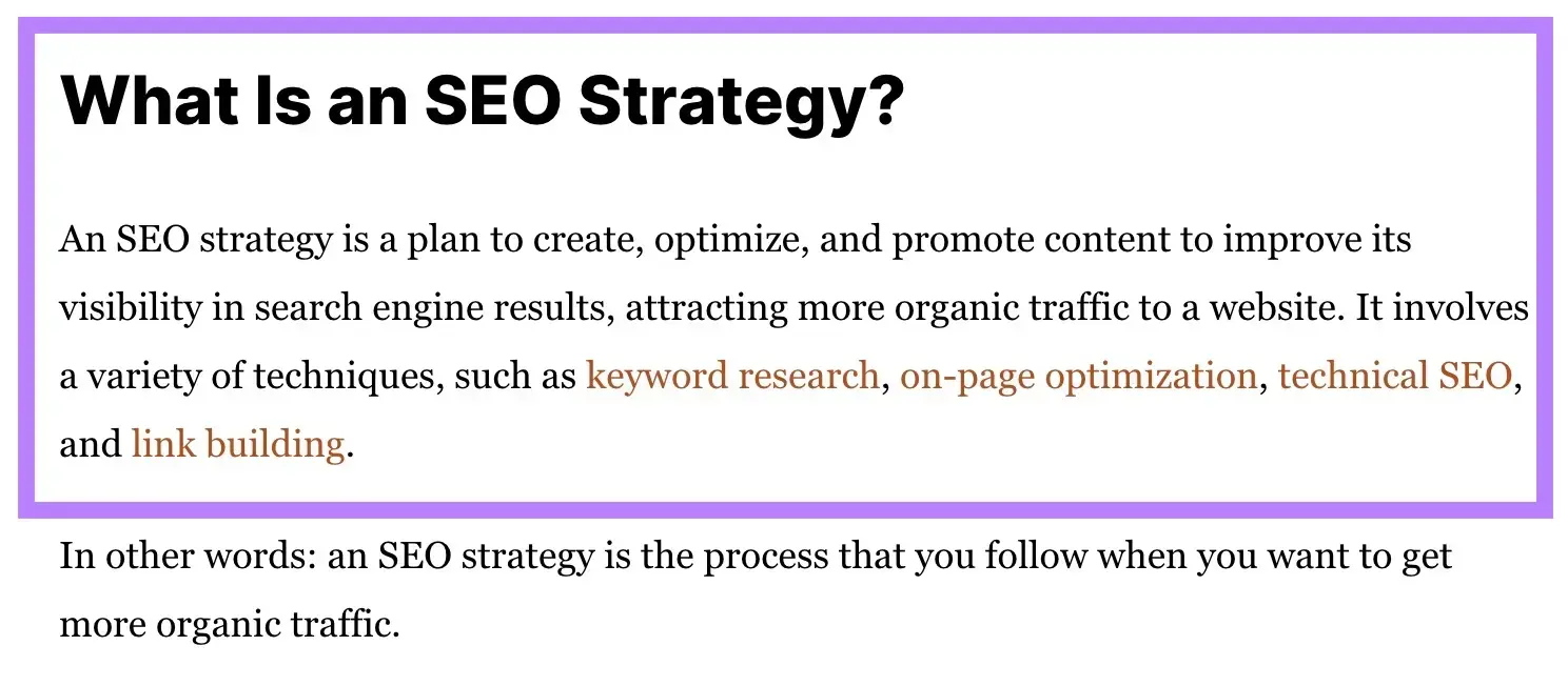 How to Get Featured Snippets